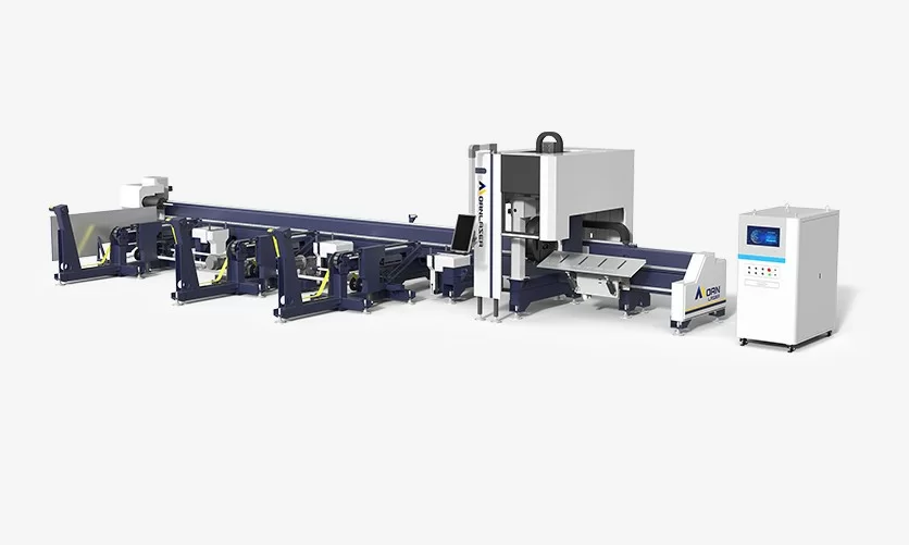 Two-chuck Tube Laser Cutting Machine