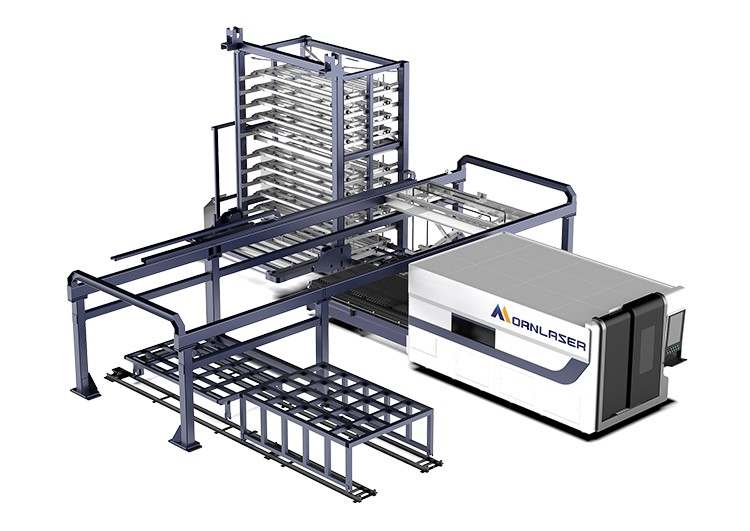 Fully Automatic Loading & Unloading Laser Cutting Production Line