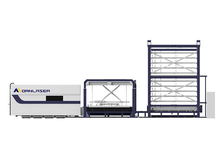 Fully Automatic Loading & Unloading Laser Cutting Production Line